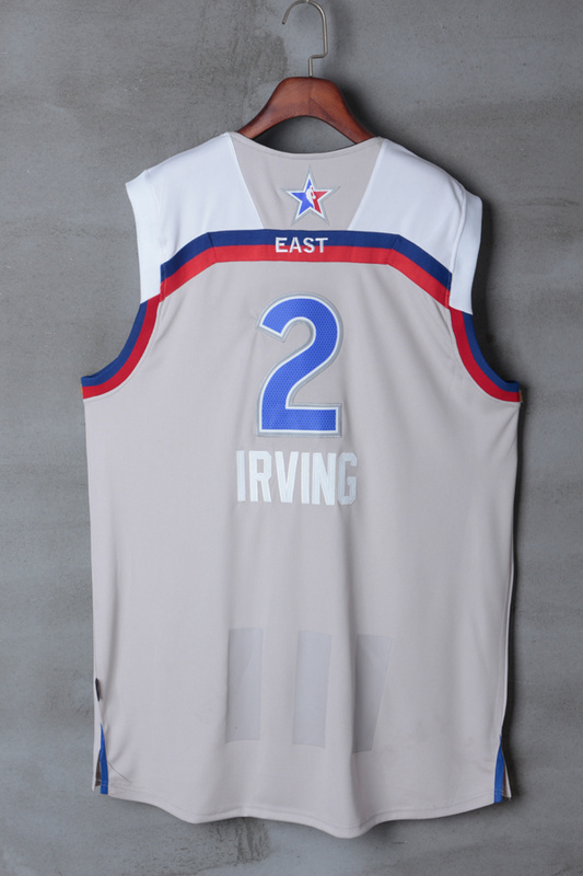 Men Cleveland Cavaliers #2 Irving grey 2017 NBA All Star jerseys